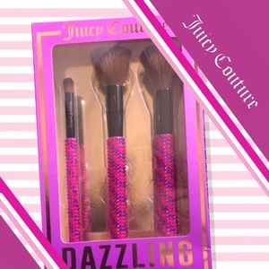 5/$25 Juicy Couture Brush Set NWT